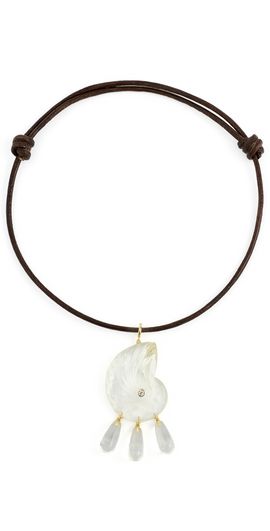 éliou éliou Cova Necklace Clear One
