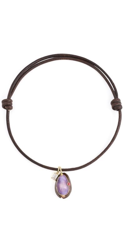 éliou éliou Kosta Necklace Brown One