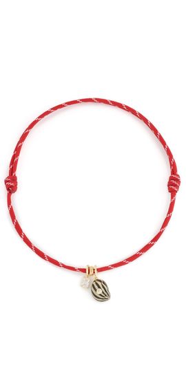 éliou éliou Marais Paracord Necklace Red One
