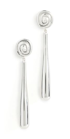éliou éliou Onda Earrings Silver One