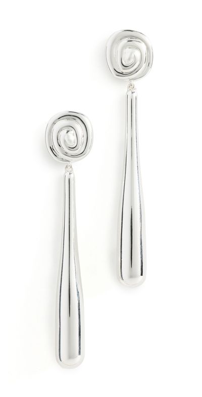 éliou éliou Onda Earrings Silver One