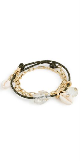 éliou éliou Reef Anklet Green One