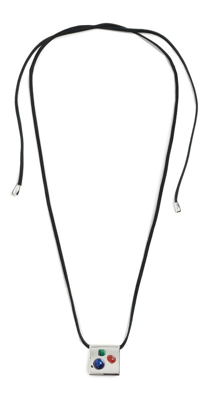 éliou éliou Tamayo Wrap Necklace Silver One