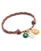 éliou éliou Tatty Paracord Anklet Brown One - 1