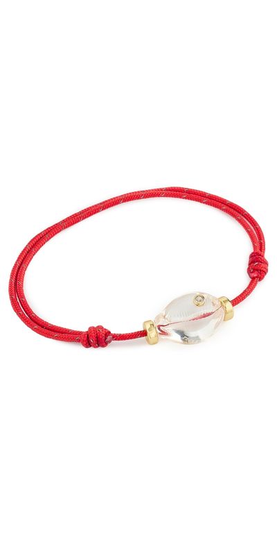 éliou éliou Varadero Paracord Anklet Red One