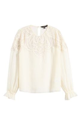 Lipsy Lipsy Artwork Embellished Top