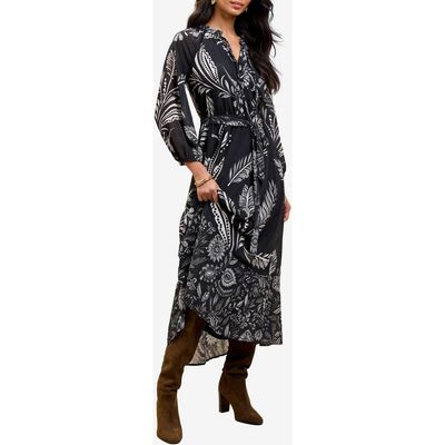 Lipsy Lipsy Balloon Sleeves Maxi Dress