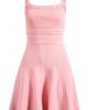 Lipsy Lipsy Embellished Fit & Flare Dress - 5