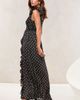 Lipsy Lipsy Metallic Maxi Ruffle Dress - 4
