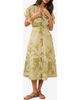 Lipsy Lipsy Palm Print Short Dress - 1