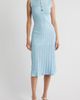 Lipsy Lipsy Sleeveless Pointelle Rib Midi Dress - 1