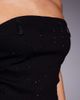 Liquor N Poker Liquor N Poker denim embellished corset top in black - part of a set - 3
