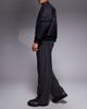 Liquor N Poker Liquor N Poker onyx zip detail baggy jeans in black - 3
