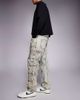 Liquor N Poker Liquor N Poker relaxed stacked rip repair denim jeans in light blue wash - 2