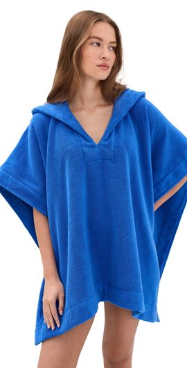 Lisa Marie Fernandez Lisa Marie Fernandez Beach Poncho Cobalt Blue Terry