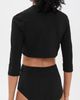 Lisa Marie Fernandez Lisa Marie Fernandez Cardigan Black Seersucker - 3