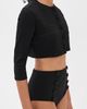 Lisa Marie Fernandez Lisa Marie Fernandez Cardigan Black Seersucker - 4
