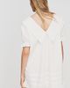 Lisa Says Gah 100% Cotton Puff-Sleeve Mini Dress - 2
