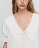 Lisa Says Gah 100% Cotton Puff-Sleeve Mini Dress - 3