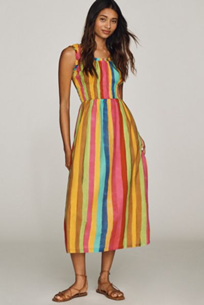 Lisa Says Gah Annie Cotton Midi Dress