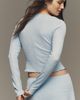 Lisa Says Gah Buttondown Long-Sleeve Top - 3