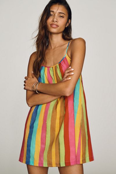 Lisa Says Gah Geneva 100% Cotton Mini Dress