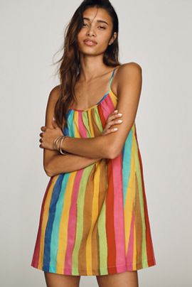 Lisa Says Gah Geneva Cotton Mini Dress