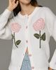 Lisa Says Gah Lauda Wool Blend Cardigan Sweater - 3