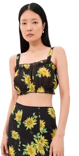 Lisa Says Gah Lisa Says Gah Addison Top Golden Flower