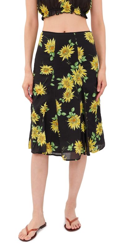 Lisa Says Gah Lisa Says Gah Amora Skirt Golden Flower