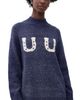 Lisa Says Gah Lisa Says Gah Cory Turtleneck Pullover HORSESHOES - 1
