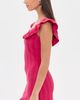 Lisa Says Gah Lisa Says Gah Eloise Mini Dress Raspberry Stripe - 4