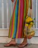 Lisa Says Gah Lisa Says Gah Flower Beaded Bracelet/Anklet in White/Green, Women's at Urban Outfitters - 3
