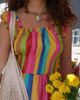 Lisa Says Gah Lisa Says Gah Flower Beaded Necklace in White/Green, Women's at Urban Outfitters - 2