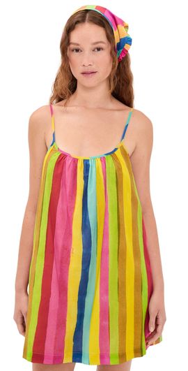 Lisa Says Gah Lisa Says Gah Geneva Dress Sherbert Stripe