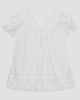 Lisa Says Gah Lisa Says Gah Jenny Short Sleeve Dress in Dove, Women's at Urban Outfitters - 5