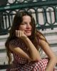 Lisa Says Gah Lisa Says Gah! Lisa Says Gah Annie Gingham Embroidered Dress in Cherry, Women's at Urban Outfitters - 3