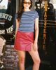 Lisa Says Gah Lisa Says Gah! Lisa Says Gah Jude Tee in Oxford Stripe, Women's at Urban Outfitters - 4