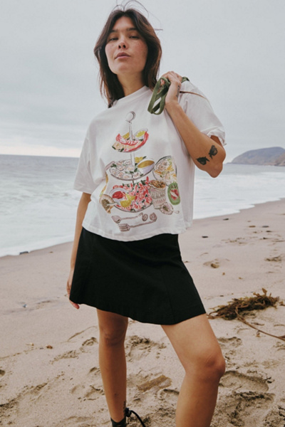 Lisa Says Gah - ! Charlie Dolphins Tee in Dolphins, Women's at