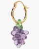 Lisa Says Gah Lisa Says Gah! Lisa Says Gah Vino 4Ever Hoops in Grape, Women's at Urban Outfitters - 4