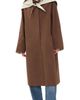 Lisa Says Gah Lisa Says Gah Olson Trench Coat Saddle/Stable Toile - 1