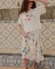 Lisa Says Gah Lisa Says Gah Penny Midi Skirt in Euro Breakfast, Women's at Urban Outfitters - 4