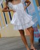 Lisa Says Gah Lisa Says Gah Sabrina Dress in White, Women's at Urban Outfitters - 1