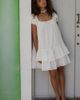 Lisa Says Gah Lisa Says Gah Sabrina Dress in White, Women's at Urban Outfitters - 4