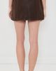 Lisa Says Gah Lisa Says Gah Winona Mini Skort Mocha Suede - 3