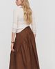 Lisa Says Gah Maeve 100% Cotton Midi Skirt - 4