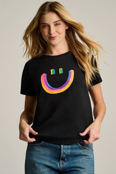 Lisa Todd Lisa Todd All Smiles Cotton T-Shirt