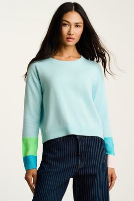 Lisa Todd Lisa Todd Block Party Cotton Sweater