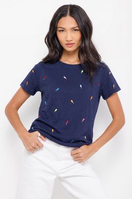 Lisa Todd Lisa Todd Full of Flavor Cotton Tee