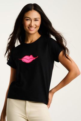 Lisa Todd Lisa Todd Kiss and Make Up Tee